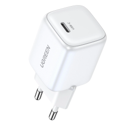 UGREEN  CD318 Fast Charger GaN 20W USB-C network cable Ugreen Nexode mini - White (15324)