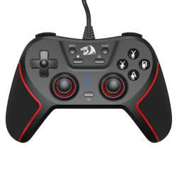 Redragon Ephemera G713 Wired Gamepad Controller -  Black / Red