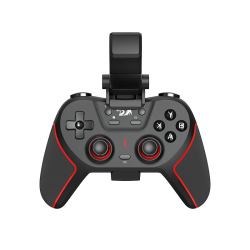 Redragon Sempiten G712 Gaming Controller With Cell Phone Holder – Black and Red Redragon Sempiten G712 Gaming Controller With Cell Phone Holder – Black and Red