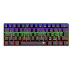 T-Dagger ARENA T-TGK321 60% Mechanical Gaming Keyboard (Blue Switch) - Black T-Dagger ARENA T-TGK321 60% Mechanical Gaming Keyboard (Blue Switch) - Black