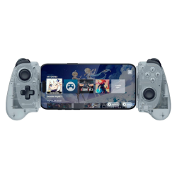 Razer Kishi V3 Mobile Gaming Controller, Full-Sized Ergonomic Design, Pro-Grade Thumbsticks, Dual Mouse Click Back Buttons, USB-C Charging, 3.5mm Audio, Phantom White | RZ06-03550200-R3M1 Razer Kishi V3 Mobile Gaming Controller, Full-Sized Ergonomic Design, Pro-Grade Thumbsticks, Dual Mouse Click Back Buttons, USB-C Charging, 3.5mm Audio, Phantom White | RZ06-03550200-R3M1