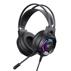 Havit H2049d Wired Gaming Headphones With Microphone 3.5mm - Black | H2049d-BK