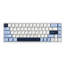 AJAZZ AK680 MAX Wired Magnetic Gaming Keyboard Rice Hifi Switch Glacier Blue