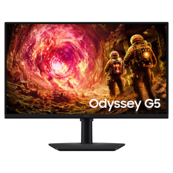 SAMSUNG Odyssey G5 G50F Gaming Monitor, 27" IPS Display, QHD Resolution, 180Hz Refresh Rate, 1ms (GtG) Response Time, AMD FreeSync & G-Sync Compatible, 16.7m Color Support | LS27FG502EMXUE SAMSUNG Odyssey G5 G50F Gaming Monitor, 27" IPS Display, QHD Resolution, 180Hz Refresh Rate, 1ms (GtG) Response Time, AMD FreeSync & G-Sync Compatible, 16.7m Color Support | LS27FG502EMXUE