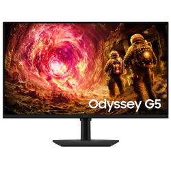 SAMSUNG Odyssey G5 G50F Gaming Monitor, 32" IPS Display, QHD Resolution, 180Hz Refresh Rate,1ms (GtG) Response Time, AMD FreeSync & G-Sync Compatible, 16.7m Color Display, Black | LS32FG502EMXUE SAMSUNG Odyssey G5 G50F Gaming Monitor, 32" IPS Display, QHD Resolution, 180Hz Refresh Rate,1ms (GtG) Response Time, AMD FreeSync & G-Sync Compatible, 16.7m Color Display, Black | LS32FG502EMXUE