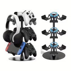 DeadSkull  Multifunctional Game Controller Rack with Three Layers - Black | DS-MZ8012