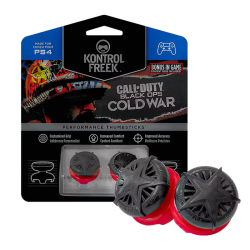 KontrolFreek Call of Duty: Black Ops War Cold Analog PS4 And PS5 - Black/Red
