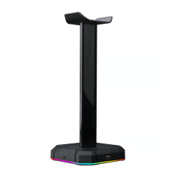 Redragon Scepter X HA312 Headset Stand - USB Hub - 3.5mm Connections - RGB with 10 Effects - Black Redragon Scepter X HA312 Headset Stand - USB Hub - 3.5mm Connections - RGB with 10 Effects - Black