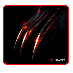 Havit Mouse Pad Gamer Havit Mp865 25x20cm Non-Slip Professional Rubber S Claw - Black Havit Mouse Pad Gamer Havit Mp865 25x20cm Non-Slip Professional Rubber S Claw - Black