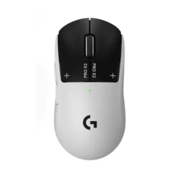 Logitech G PRO X2 SUPERSTRIKE LIGHTSPEED Wireless Gaming Mouse – Ultra-Light (61g), USB-C Charging, PC / Mac / Laptop – White | 910-007777 Logitech G PRO X2 SUPERSTRIKE LIGHTSPEED Wireless Gaming Mouse – Ultra-Light (61g), USB-C Charging, PC / Mac / Laptop – White | 910-007777
