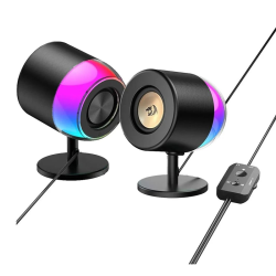REDRAGON GS598 AHRI 2.0 COMPUTER MULTIMEDIA SPEAKER RGB - Black