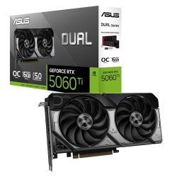 ASUS Dual GeForce RTX 5060 Ti 16GB GDDR7 Graphics Card- 007 First Light GeForce RTX 50 Series Bundle