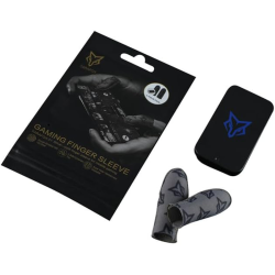 Sarafox C1 Sliver 2 Piece Pack Cloth Sensitive thin washable Mobile Gaming Finger Sleeve Finger Gloves Sarafox C1 Sliver 2 Piece Pack Cloth Sensitive thin washable Mobile Gaming Finger Sleeve Finger Gloves