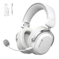 ATTACK SHARK L30 PRO Wireless Gaming Headset - White ATTACK SHARK L30 PRO Wireless Gaming Headset - White