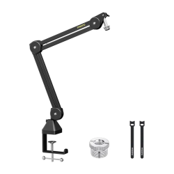 MAONO BA37 Microphone Suspension Boom Arm Stand – Black MAONO BA37 Microphone Suspension Boom Arm Stand – Black