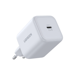UGREEN X524 45W USB-C GaN Fast Wall Charger EU - White | 65053 UGREEN X524 45W USB-C GaN Fast Wall Charger EU - White | 65053