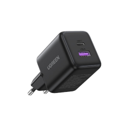 UGREEN X516 30W GaN PD Fast Wall Charger 2-Port - Black | 65014 UGREEN X516 30W GaN PD Fast Wall Charger 2-Port - Black | 65014