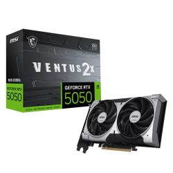 MSI GeForce RTX 5050 VENTUS 2X OC 8GB GDDR6 Graphics Card