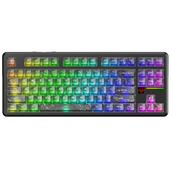 ATTACK SHARK X87 ULTRA Wireless Mechanical Keyboard With 8K Wireless Receiver - Forged Carbon ATTACK SHARK X87 ULTRA Wireless Mechanical Keyboard With 8K Wireless Receiver - Forged Carbon