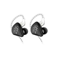 KZ ZST X BK Hybrid In-Ear Headphones – Black | 6970493060802