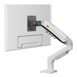 NB NORTH BAYOU F80-XE Gas Spring Monitor Arm for 17–30 Inch Screens – White
