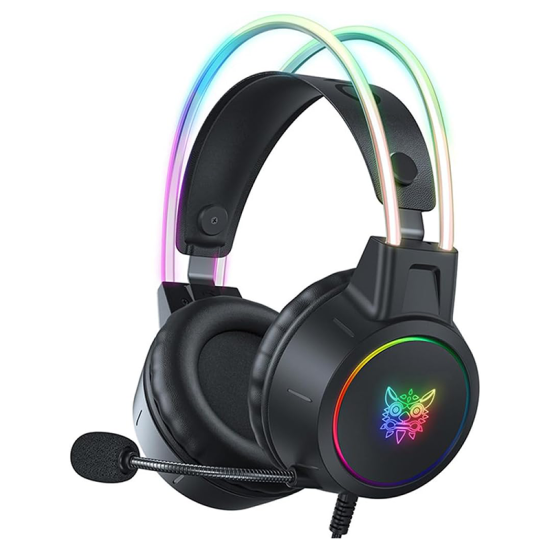 ONIKUMA X15 Pro RGB Wired Gaming Headset with 50mm Graphene Drivers – Black ONIKUMA X15 Pro RGB Wired Gaming Headset with 50mm Graphene Drivers – Black