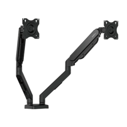 Fantech WorkStation ProMount MBD1 Dual-Arm Monitor Stand for 13–32-Inch Screens – Black | 6977052254580 Fantech WorkStation ProMount MBD1 Dual-Arm Monitor Stand for 13–32-Inch Screens – Black | 6977052254580