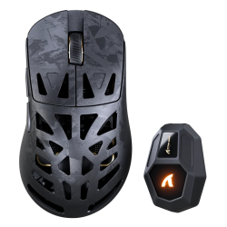 ATTACK SHARK RS6 ULTRA Carbon Fiber Wireless PAW3955MAX Gaming Mouse – Black ATTACK SHARK RS6 ULTRA Carbon Fiber Wireless PAW3955MAX Gaming Mouse – Black