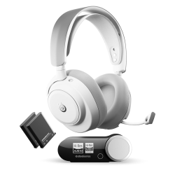 SteelSeries Arctis Nova Pro Omni Wireless Gaming Headset – White | 61722 SteelSeries Arctis Nova Pro Omni Wireless Gaming Headset – White | 61722