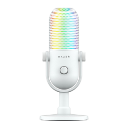 Razer Seiren V3 Chroma 32-Bit DSP USB Condenser Streaming Microphone – White | RZ19-05990200-R3M1 Razer Seiren V3 Chroma 32-Bit DSP USB Condenser Streaming Microphone – White | RZ19-05990200-R3M1