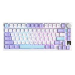 ATTACK SHARK X820 ULTRA Tri-Mode Gasket Mechanical Keyboard – Star White + Gift Switch ATTACK SHARK X820 ULTRA Tri-Mode Gasket Mechanical Keyboard – Star White + Gift Switch