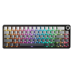 ATTACK SHARK X66 Wireless Mechanical Keyboard with Side-Printed PBT Keycaps – Moonlight Night Strawberry switch ATTACK SHARK X66 Wireless Mechanical Keyboard with Side-Printed PBT Keycaps – Moonlight Night Strawberry switch
