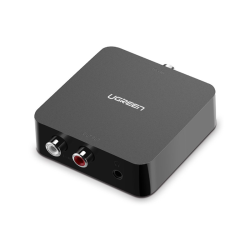 UGREEN Digital-to-Analog Audio Converter – Toslink & Coaxial to RCA L/R and 3.5mm Stereo | 30523