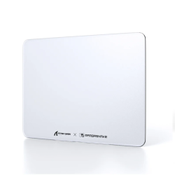 ATTACK SHARK CM05 Tempered Glass Gaming Mouse Pad – White ATTACK SHARK CM05 Tempered Glass Gaming Mouse Pad – White