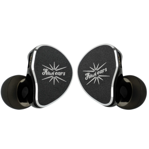 Kiwi Ears Belle Single DLC Dynamic Driver IEMs – 3.5mm with Microphone, Black | 6942445401940