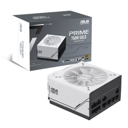 ASUS PRIME 750W Gold Fully Modular Power Supply – Black / White | 90YE00U1-B0NA00 ASUS PRIME 750W Gold Fully Modular Power Supply – Black / White | 90YE00U1-B0NA00
