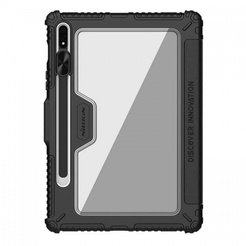 Samsung Galaxy Tab S9 Book Nillkin Bumper Leather Case - Black