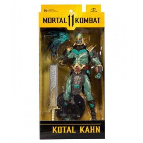 McFarlane Toys Mortal Kombat Kotal Kahn 7" Action Figure  BY MCFARLANE TOYS