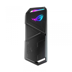 Asus ROG Strix Arion Aluminum Alloy M.2 Nvme Ssd External Portable Enclosure Case Adapter, Usb 3.2 Gen 2 Type-C (10 GBps), Usb-C To C And A Cables, Fits Pcie 2280/2260/2242/2230 M Key/B+M Key