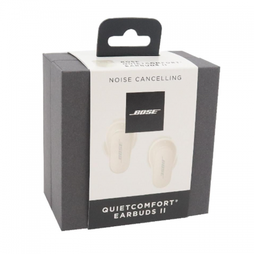 Bose QuietComfort Noise Cancelling Earbuds II – True Wireless Earphones with Personalized Noise Cancellation & Sound – ivory, Small