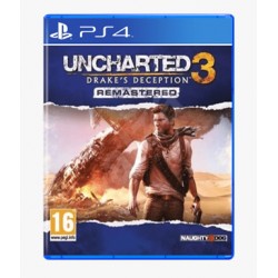 Uncharted 3: Drakes Deception Remastered- PS4 (Used)