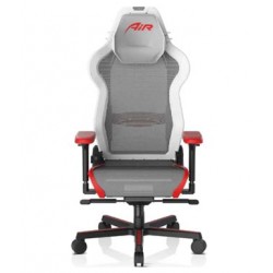 DXRacer Air Pro Mesh D7200 Gaming Chair, Modular Design, Ultra-Breathable, 4D Armrests, 4 Gas Lift Class, Up to 200lbs Weight Capacity, White & Red | AIR/D7200/WRN.G
