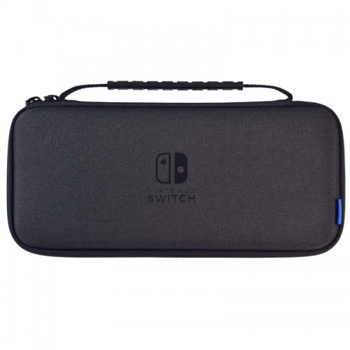 HORI Tough Pouch Plus For Nintendo Switch / Nintendo Switch Oled Model Blue X Black