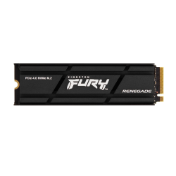 Kingston 1000GB FURY Renegade PCIe 4.0 NVMe SSD With Heatsink upto 7300/6000 MB/s Kingston 1000GB FURY Renegade PCIe 4.0 NVMe SSD With Heatsink upto 7300/6000 MB/s