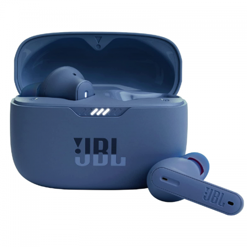 JBL Tune 230NCTWS True Wireless Noise Cancelling Earbuds, Pure Bass Sound, ANC + Smart Ambient, 4 Microphones, 40H of Battery, Water Resistant, Sweatproof, Comfortable Fit - Blue, JBLT230NCTWSBLU
