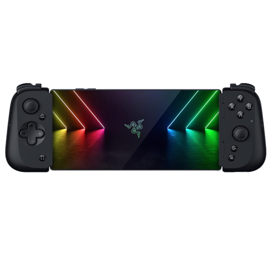 Razer Kishi V2 Mobile Gaming Controller for Android, Console Quality Controls, Universal Fit, Stream PC, Xbox, PlayStation, Touch Screen Android Games, Customizable Triggers, Ergonomic Design - Black Razer Kishi V2 Mobile Gaming Controller for Android, Console Quality Controls, Universal Fit, Stream PC, Xbox, PlayStation, Touch Screen Android Games, Customizable Triggers, Ergonomic Design - Black