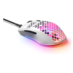 Steelseries Aerox 3 Snow (2022) - Super Light Gaming Mouse - 8,500 Cpi Truemove Core Optical Sensor - Ultra-Lightweight 59G Water Resistant Design Steelseries Aerox 3 Snow (2022) - Super Light Gaming Mouse - 8,500 Cpi Truemove Core Optical Sensor - Ultra-Lightweight 59G Water Resistant Design