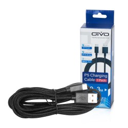 OIVO 3M Extra Long Charging USB Data Cable Charger Cord Portable Transmission Power Line for PS5/PS4/Xbox/N OIVO 3M Extra Long Charging USB Data Cable Charger Cord Portable Transmission Power Line for PS5/PS4/Xbox/N
