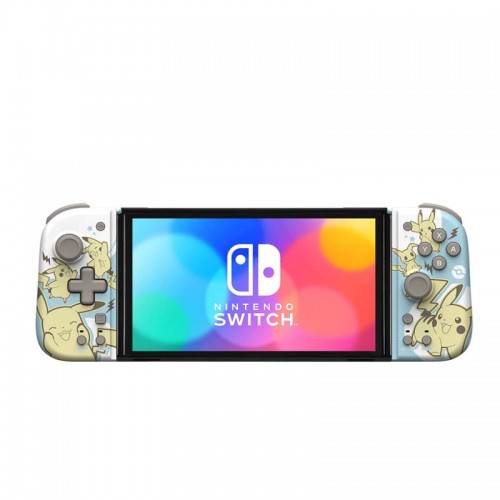 HORI Nintendo Switch Split Pad Compact (Pikachu & Mimikyu) - Ergonomic Controller for Handheld Mode - Officially Licensed by Nintendo & Pokémon