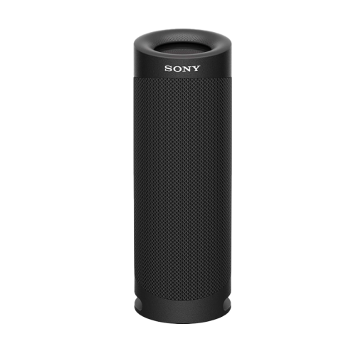 Sony SRS-XB23 Wireless Extra Bass Bluetooth Speaker with 12 Hours Battery Life, Party Connect, Waterproof, Dustproof, Rustproof, Mic, Loud Audio for Phone Calls (Black), Compact